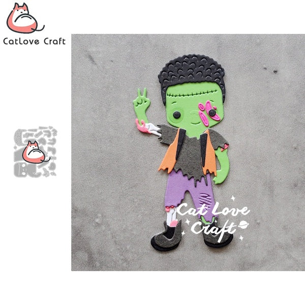 Catlove Halloween Boy Metal Cutting Dies Scrapbooking Mold Stencil Die Cuts Card Making DIY Craft Embossing New Dies For 2020