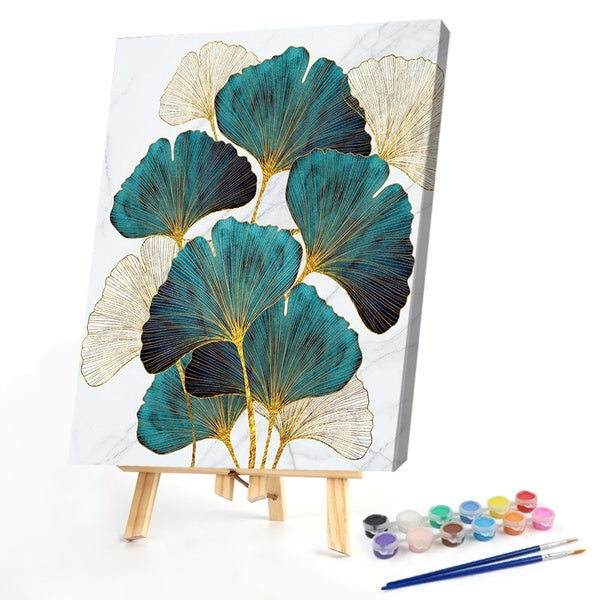 Paint By Numbers - Flowers FIYO Diy Oil Paint by Numbers Kits for Adults and Kids Beginner on Canvas Fashion Oil Painting Wall Art for Gift( No Frame