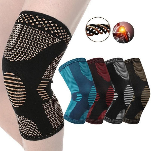 1pc-2pcs Knee Compression Sleeves Warm Keeping Joint Injury Recovery Aid Arthritis Pain Relief Brace Sports Support Pads for Running Hiking Basketbal
