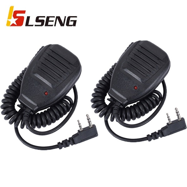 LSENG Remote Speaker Microphone Mic with Clear Sound, Compatible with Baofeng UV-5R UV-5RX3 BF-888S BF-F8HP H-777 Radioddity GA-2S GA-510 TYT Kenwood