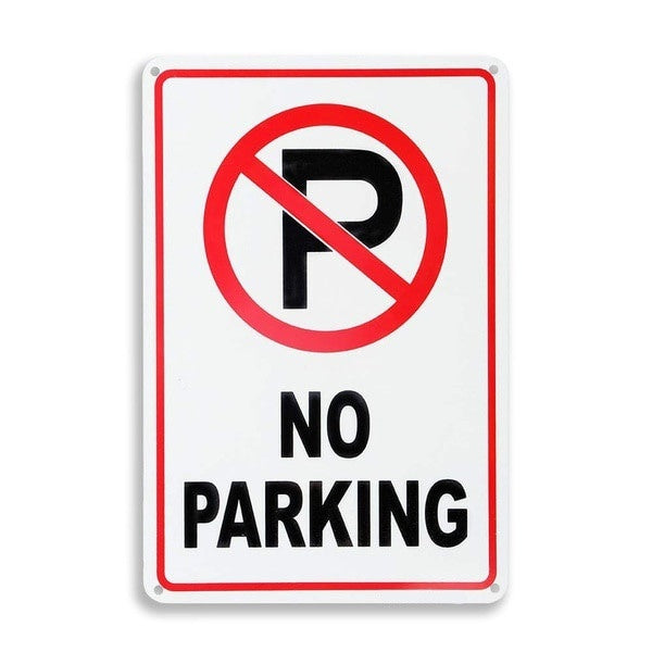 No Parking Sign Wall Stickers Home Wall Decor Art Sign Metal Painting Metal Poster Metal Tin Sign Metal Plaque 20x30cm Poster