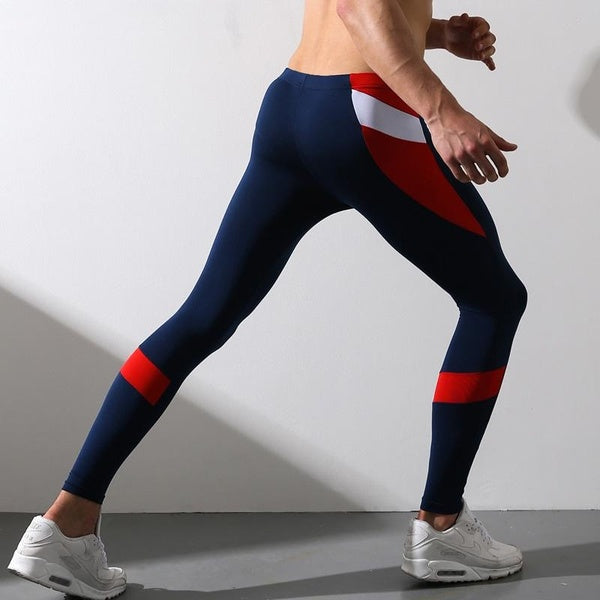 Men's Running long pants GYM Sport Pants Tight Skinny sport Leggings Base Layer Fitness Jogging Trousers Sweatpants Wear