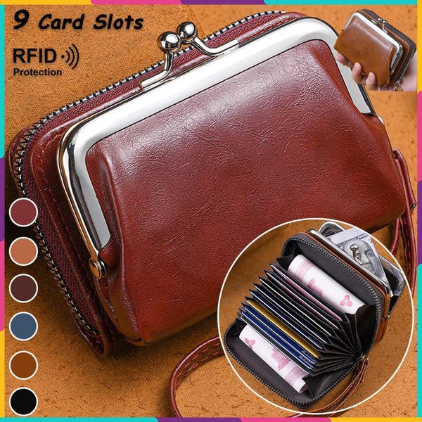 2023 femmes nouveau rétro en cuir véritable Rivet court portefeuille fermeture éclair pièce porte-carte femme pièce pochette portefeuilles sac à main