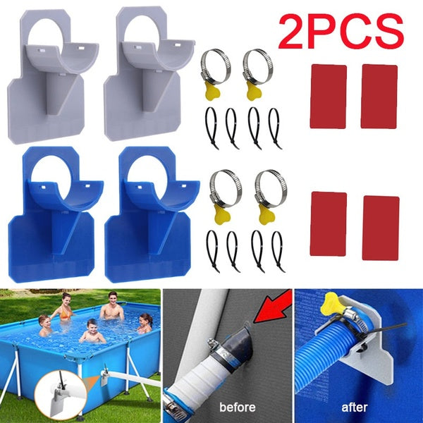 2PCS Above Ground Pool Accessories Swimming Pool Pipe Holders Preventing Pipes Sagging Accessory