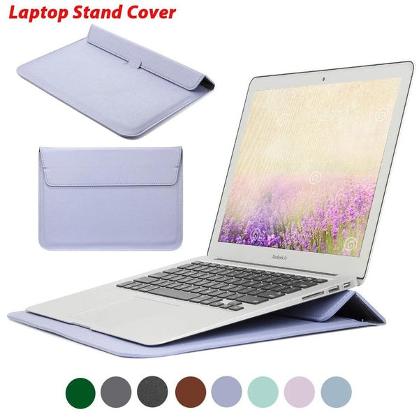 Laptop Bag For Macbook Air 13 Case M1 M2 M3 15 Stand Cover Laptop Sleeve Notebook Bag For Macbook Pro 13 14 16 Case For xiaomi