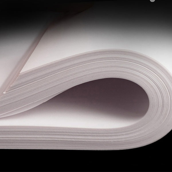 A3-A4 50 Feuilles Papier Beurre Papier Calque Translucide Acide Sulfurique Papiers Cahier Calligraphie Dessin Papiers de Soie Art Fournitures