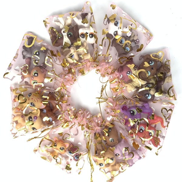 Kids collection old toy littlest short hair cat cute dog lovely animal toy girls collection rare pet shop toys with gift bag