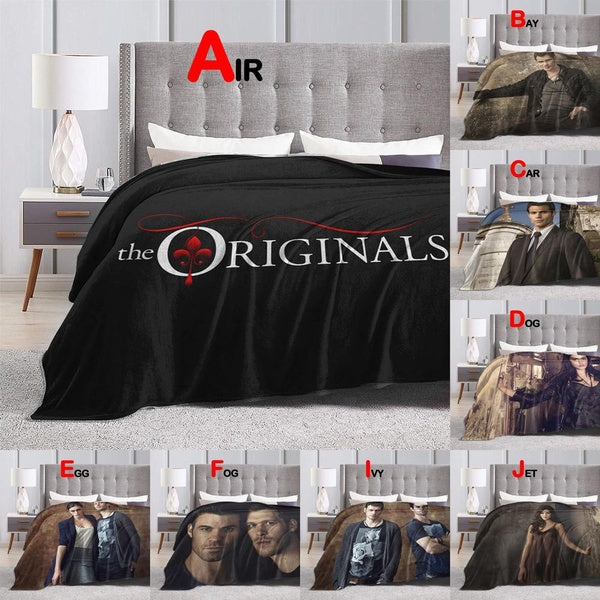 Klaus Elijah and Rebekah Mikaelson Hayley Marshall The Originals Blankets for Beds Super Soft Winter Warm Throw Blanket Flannel Blanket