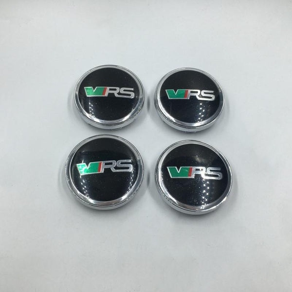 4pcs 60mm VRS logo Car Wheel Hub Caps Wheel Center Cap for S. k.o-d. a Superb OCTAVIA FABIA etc.