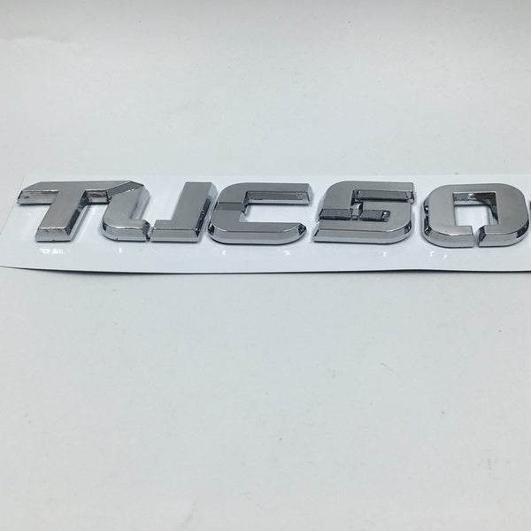 Tucson logo letter sticker emblem badge For Hyundai Tucson 2017 Trunk Tailgate LogoDecal