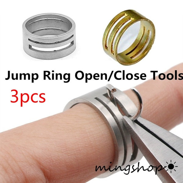 3pcs Jump Ring Findings Open- Close Tool For Jewellery Making