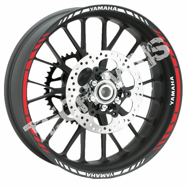 Sticker reflective decal for Wheels Set refletive rim For motorbike decals vinyl