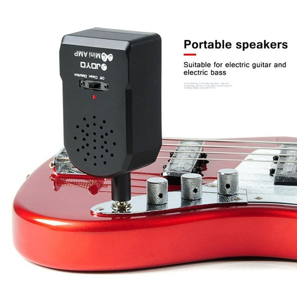 JOYO JA-01 Guitar Amplifier Mini Portable Speakers Electric Guitar Bass Distortion Timbre Large Volume Plug And Play Accessories Matron Inn