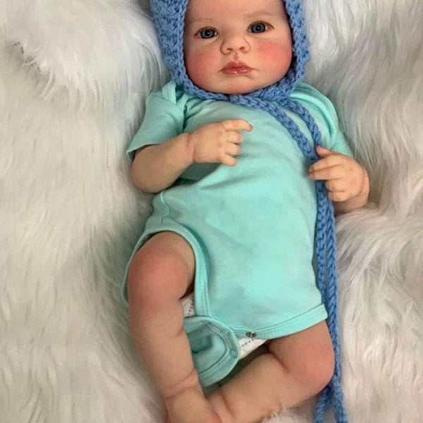 19 inch Lifelike Baby Boy Realistic Reborn Baby Dolls Newborn Baby Dolls