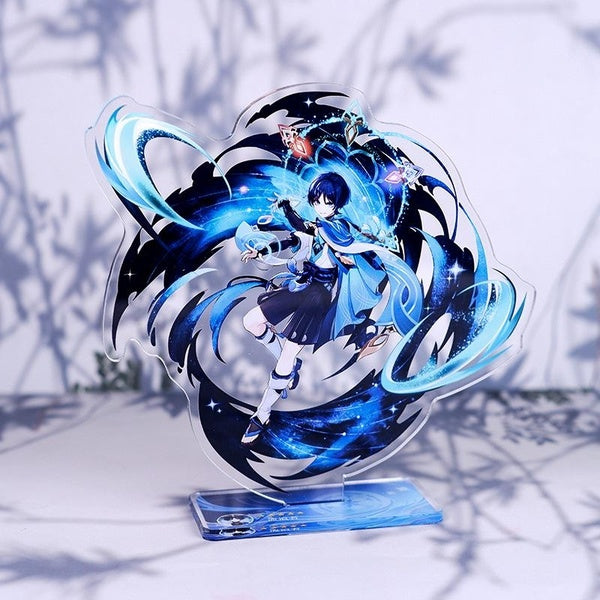 Genshin Impact Sumeru Peripheral Products Keychain Standing Plates Cosplay Gift Game Collection