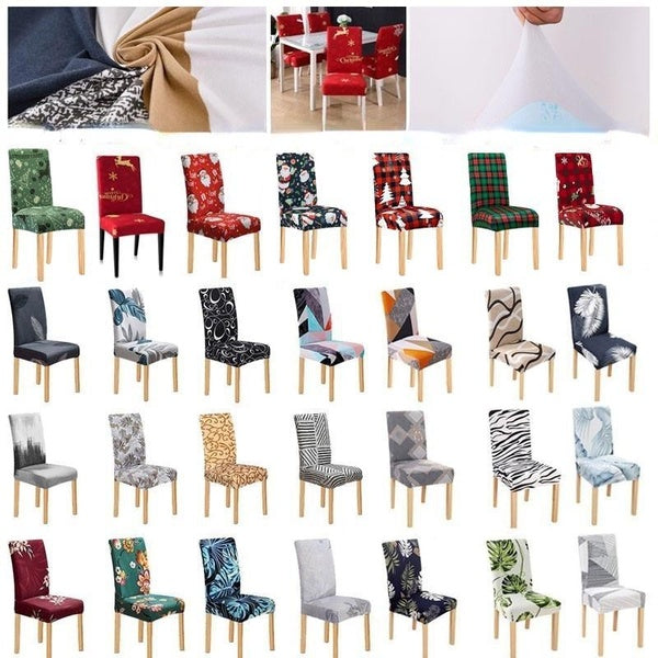 Slipcover For Dining Room Chair Set Of 1 Spandex Stretch Chair Covers For Kitchen Washable For Hotel Banquet & Ceremony Dining Chair Seat Covers Suit