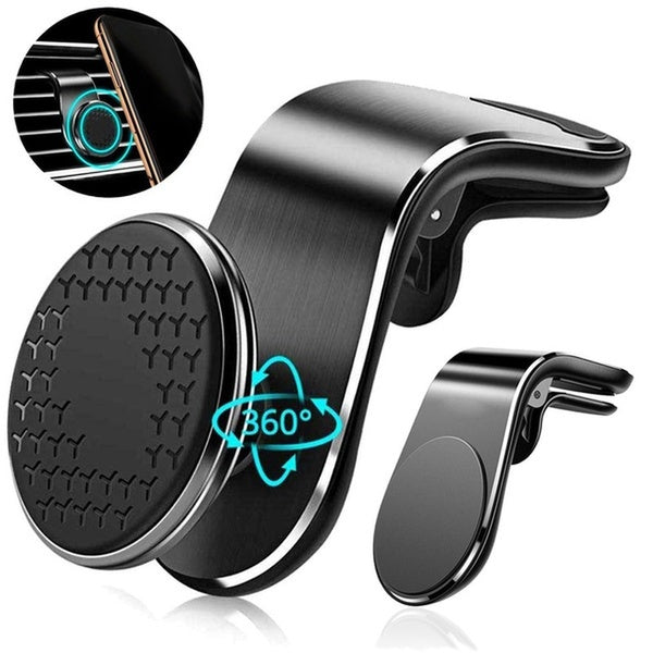 1 PCS Universal In Car Magnetic Dashboard Cell Mobile Phone Holder GPS Holder Phone Air Vent Mount Stand Car Accessories Phone Gadgets