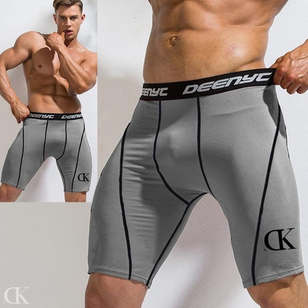 Men Boys High Elasticity Tights Gym Fitness Leggings Athletic Pants Training Wicking Bottoms