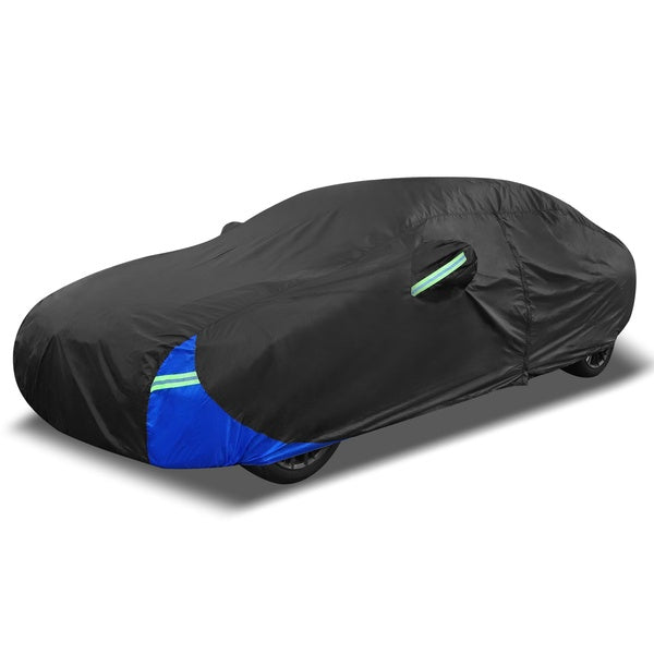 3L YL YXL 3XL 3XXL 190T Univesal Full Car Covers Extérieur Car Cover Outdoor Protection Snow Cover Sunshade Waterproof Dustproof Universal for Sedan