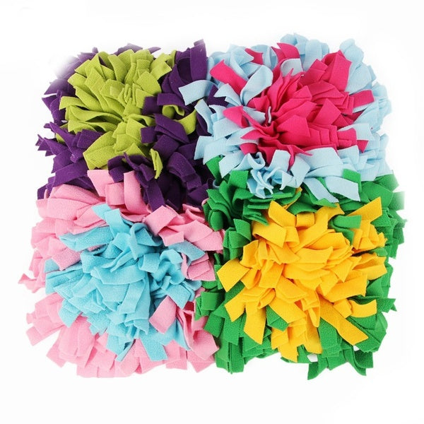 45*45cm Pet Feeding Snuffle Mat for Dogs Sniff Carpet Interactive Toys for For Dogs Puzzle Toys