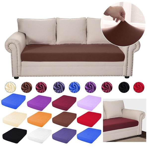 1-2-3 Seat High Stretch Sofa Seat Cushion Cover Sofa Covers for Living Room Removable Elastic Seat Cover Couch Slipcover Furniture Protector