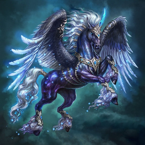 Unicorn DIY 5D Diamond Painting Full Drill with Number Kits Home and Kitchen Fashion Crystal Rhinestone Cross Stitch Embroidery Paintings Canvas Pict