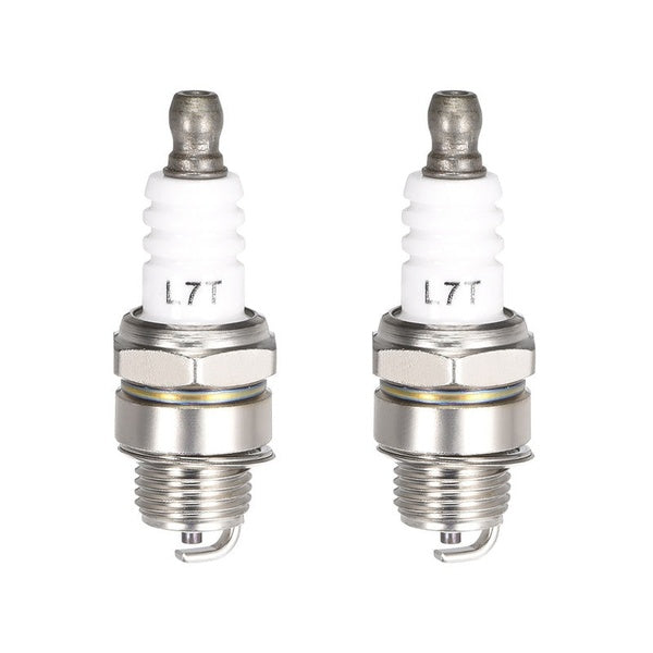 L7T Spark Plug for 2 Stroke 33cc 43cc 47cc 49cc Lawn Mower Parts, 2pcs