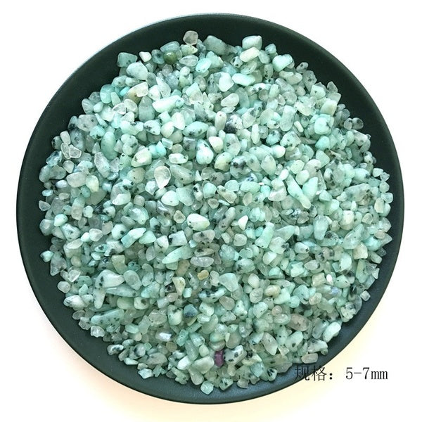 100g-pack Natural Sesame Stone Gravel Fish Tank Rock Planting DIY for Crafts Decoration