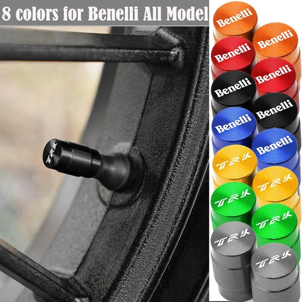 UNIVERSAL Tire Valve Stem Caps For Benelli ALL MODEL Including Benelli 502C 302S 752S Leoncino 500 200 BJ500 250 BJ250 TRK 502 251 TNT 125 135 300 60