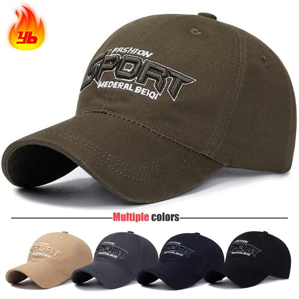 5 Colors New Fashion Baseball Cap Outdoor Sport Casual Cotton Snapback Hats For Men Women 3D Embroidery Design