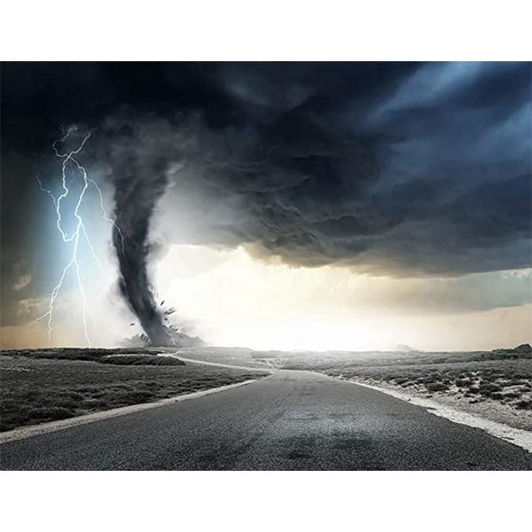 DIY 5D Diamond Painting Tornado by Number Kits Painting Cross Stitch Full Drill Crystal Rhinestone Embroidery Pictures Arts Craft for Home Wall Decor