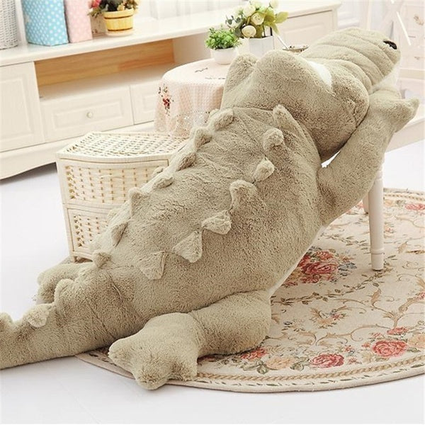Crocodile Lovers sleeping pillow large crocodile doll bolster children plush toys girl birthday gift