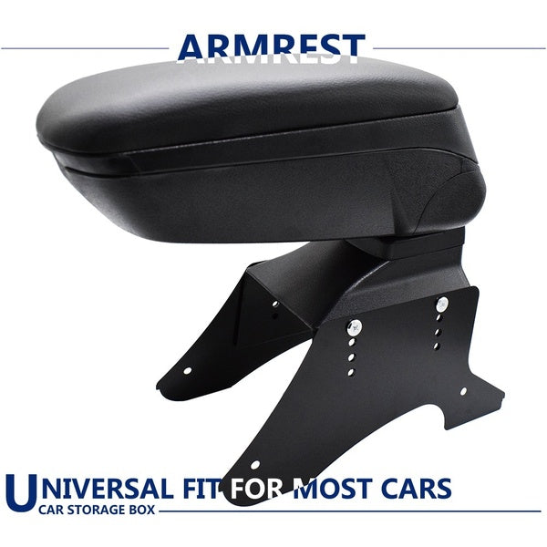 Adjustable Universal Armrest For Camper Van Motorhome Boat Content Console Soft Leather