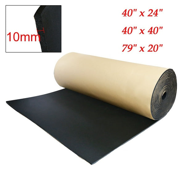 Universal 394mil Waterproof Car Heat Sound Deadener Auto Fender Engine Exhaust Muffler Floor Tailgate Insulation Mat