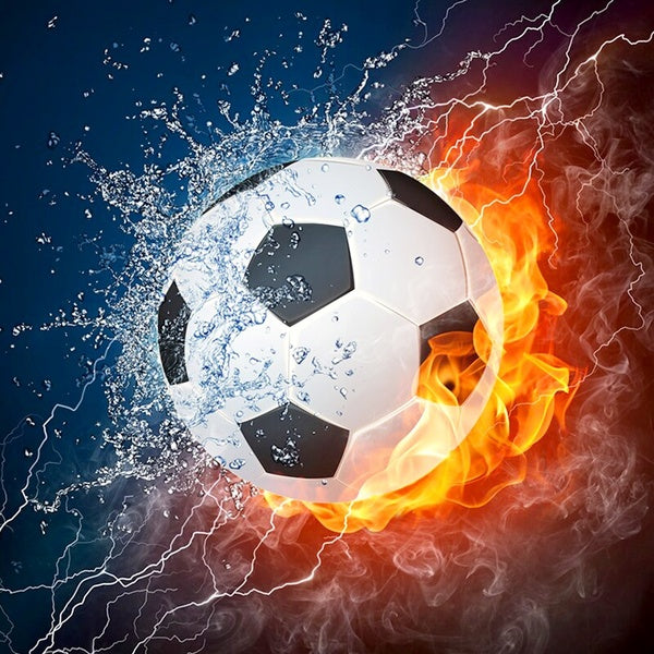 DIY 5D Football Diamond Painting Full Drill with Number Kits Home and Kitchen Fashion Crystal Rhinestone Cross Stitch Embroidery Paintings Canvas Pic