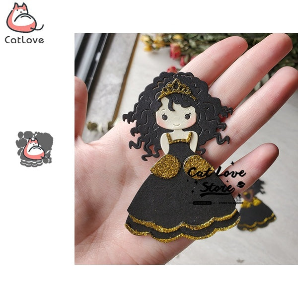 Princess Baby Girl Metal Cutting Dies Scrapbooking Stencil Die Cuts Card Making DIY Decorative Craft Embossing New Dies For 2019