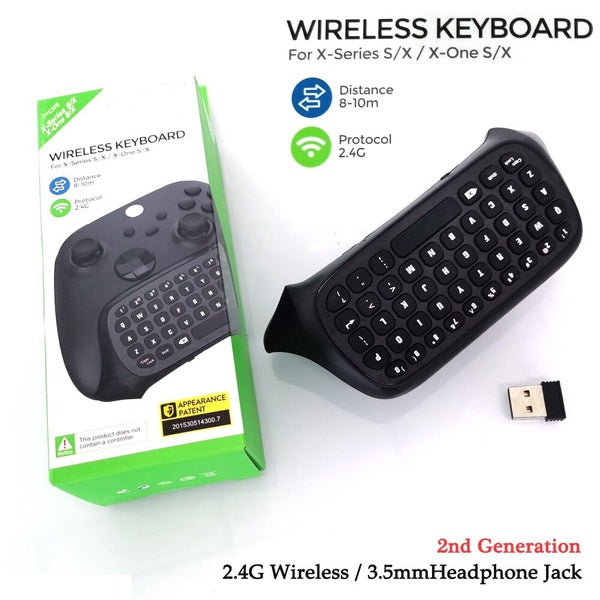 Mini clavier de contrôleur de jeu de message Chatpad sans fil pour contrôleur Microsoft Xbox One