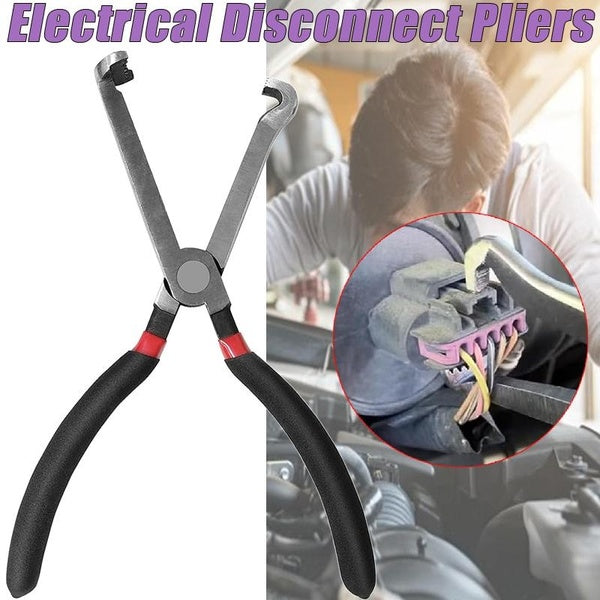 1pcs Electrical Disconnect Pliers Carbon Steel + PVC Rubber Repair Pliers for Cars Motorcycle Pliers Repair Tools