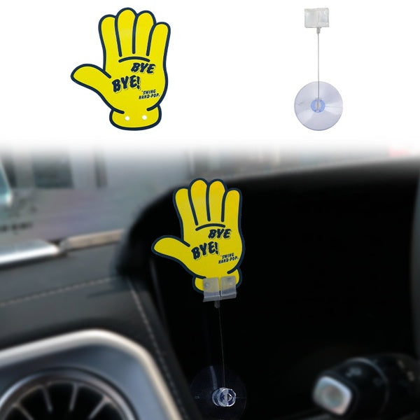 swing hand pop jdm display air freshener (lemon flavor）