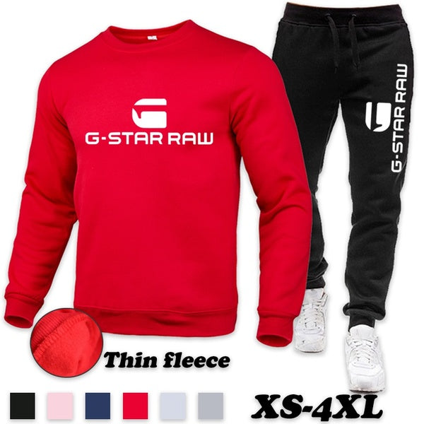 Spring Autumn Winter Tracksuit Men Casual O-neck Hoodie + Pant 2 Piece Sets Trending Streetwear Sports Wear for Men Jogging Suits XS-4XL