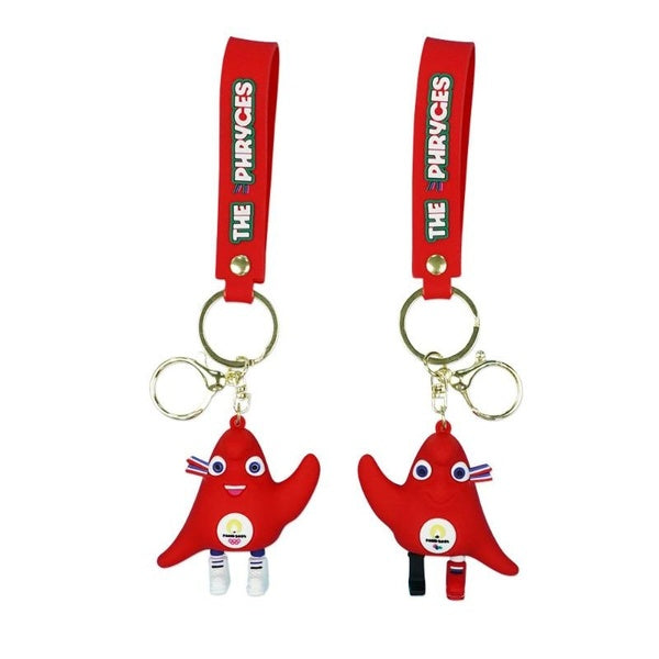 Large Phryges mascotte Paris Olympic Games Mascot Phryges keychain Phryges hanging jewelry souvenir gift