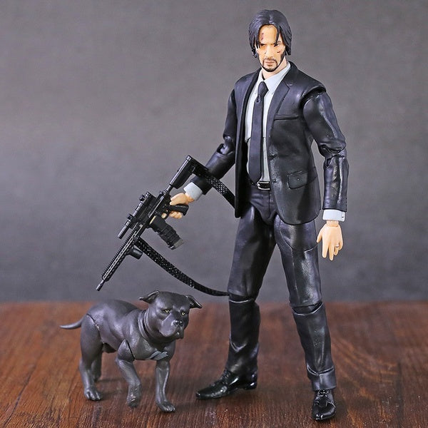 John Wick Chapter 2 1-12 Scale PVC Action Figure Joint Movable Model Toy
