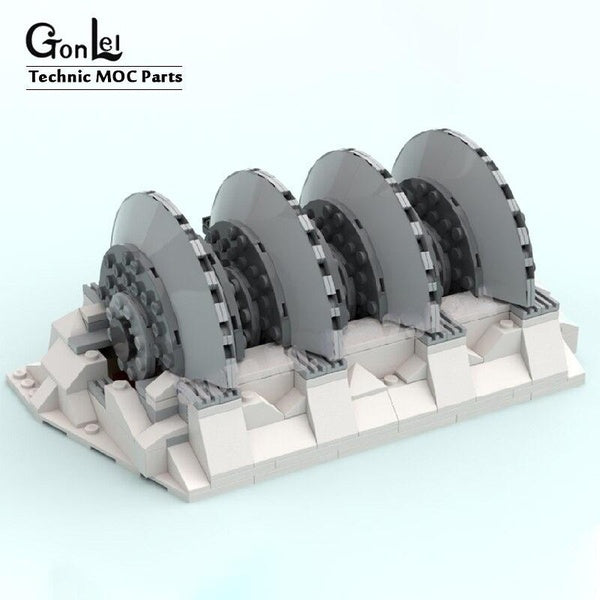 NEW Hoth 4-Tier Main Power Generator MOC Building Blocks Bricks the Ultimate Collector DIY Models Toys Kids Gifts