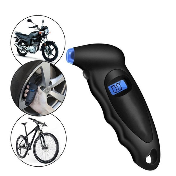 Car Tyre Air Pressure Gauge Digital Tire Pressure Gauge Backlight High-precision Digital Tire Pressure Monitoring Meter