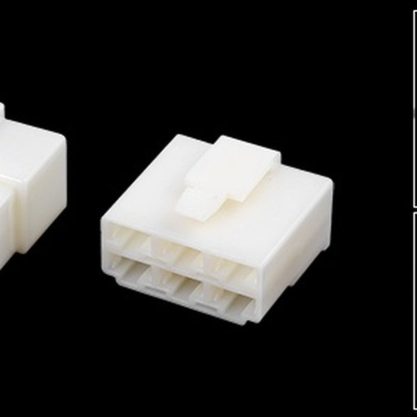 10 Sets 6.3mm 6 Pin Car Automotive Electrical Wire Connector Male Female Housing