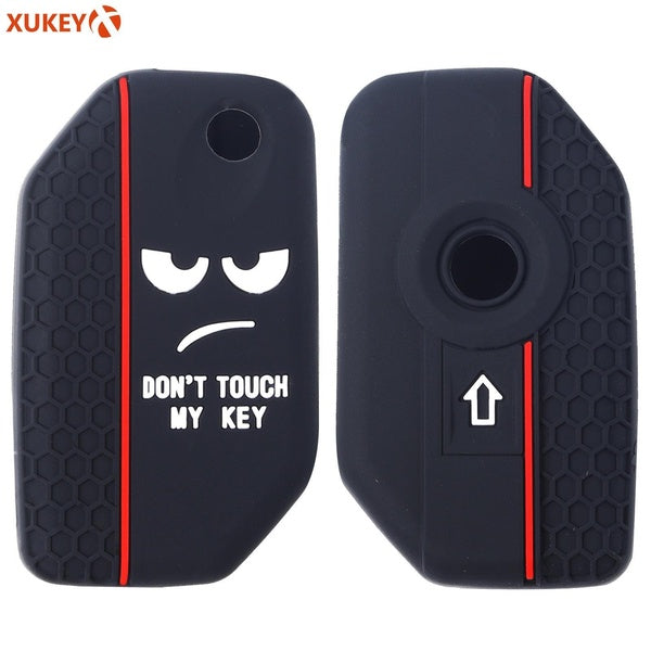 XUKEY Remote Smart Key Case Cover Silicone Key Fob Ring Holder Protection pour Bmw F750 F850 GS Adv F900 R XR K1600 GT GTL 2021 2022