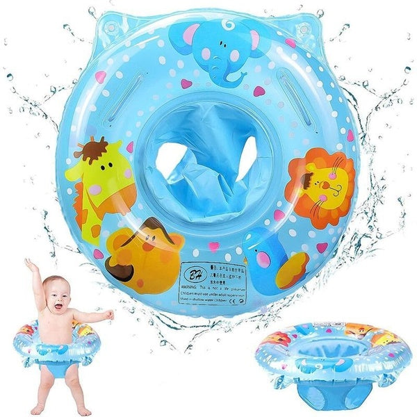 Baby Swimming Ring,Inflatable Baby Pool Float Seat Boat Safety Infant for Kids