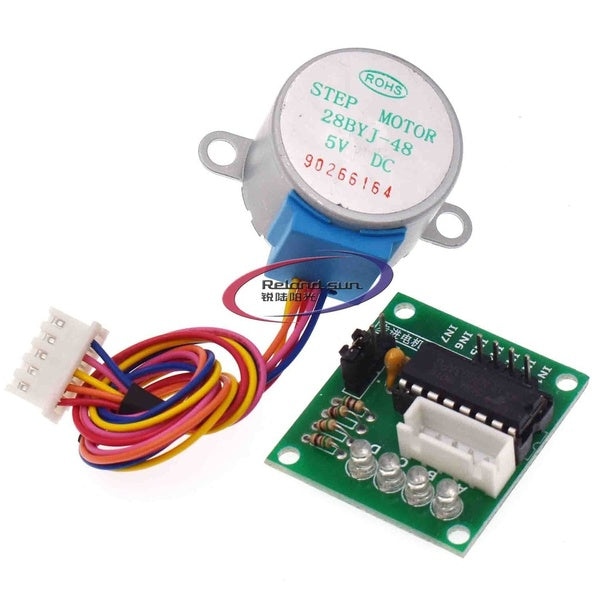 Smart Electronics 28BYJ-48 5V 4 Phase DC Gear Stepper Motor + ULN2003 Driver Board for arduino DIY Kit