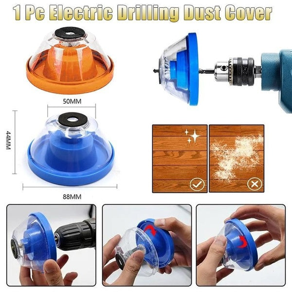 1 Pc Electric Drill Dust Collector Cover Collecting Ash Bowl Dust Proof for Electric Drill Accessories Power Tool