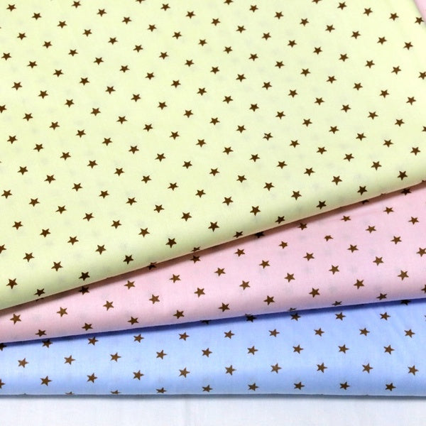 3pcs-lot 100% Cotton Twill Fabric Star Cartoon Printed Handmade Cloth Beding Sheets Curtain Tablecloth Patchwork Fabric for Sewing Material 3 Pcs-lot